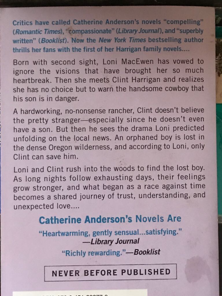 Morning Light - Catherine Anderson (Signet Novel - Paperback) book collectible [Barcode 9780451222770] - Main Image 2