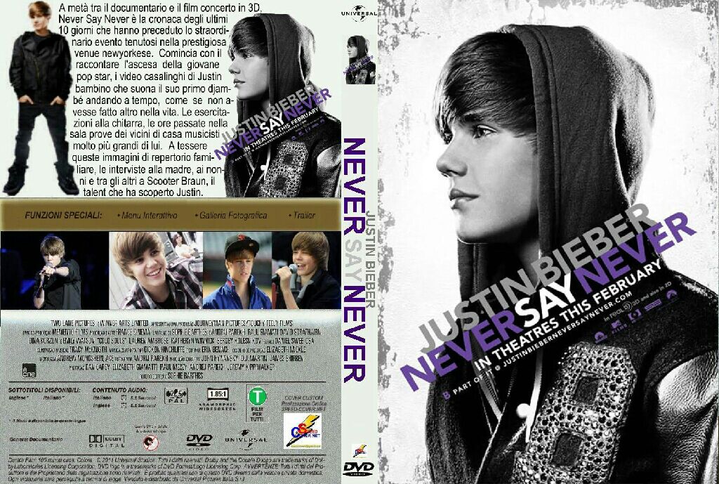 Never Say Never  book collectible [Barcode 8994181170459] - Main Image 2