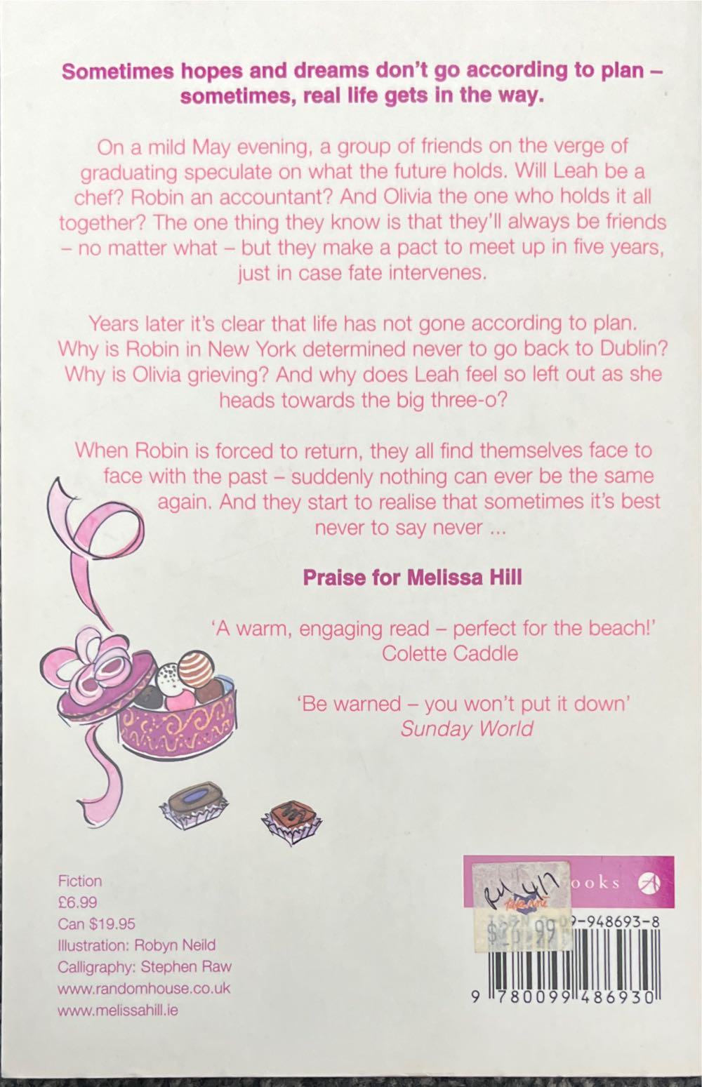 Never Say Never - Hill, Melissa (Arrow Books - Paperback) book collectible [Barcode 9780099571148] - Main Image 2