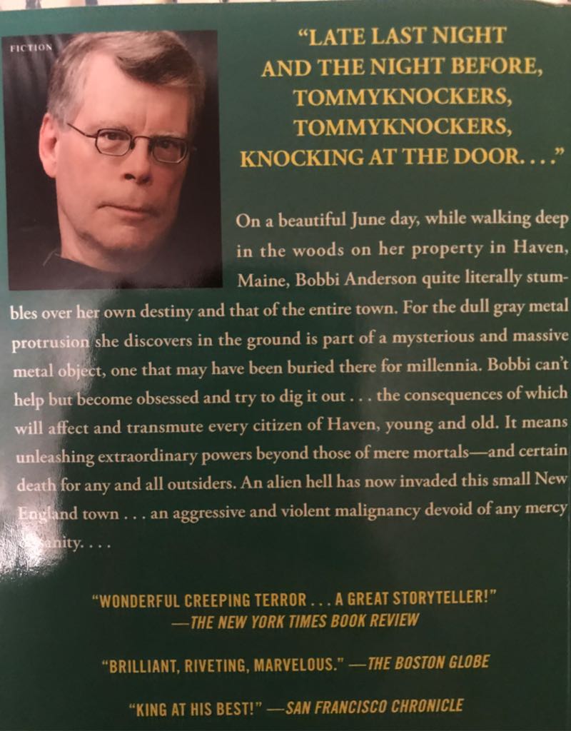Tommyknockers, The - Stephen King (Simon and Schuster - Trade Paperback) book collectible [Barcode 9781501144288] - Main Image 2
