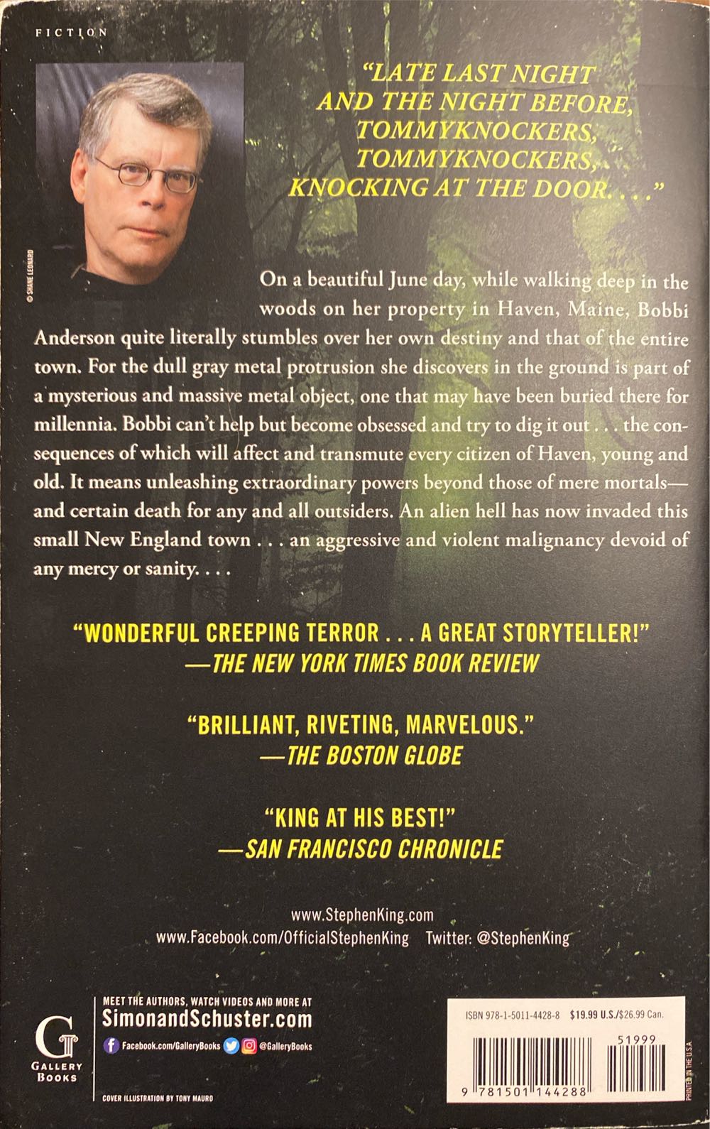 Tommyknockers, The - Stephen King (Simon and Schuster - Trade Paperback) book collectible [Barcode 9781501144288] - Main Image 4