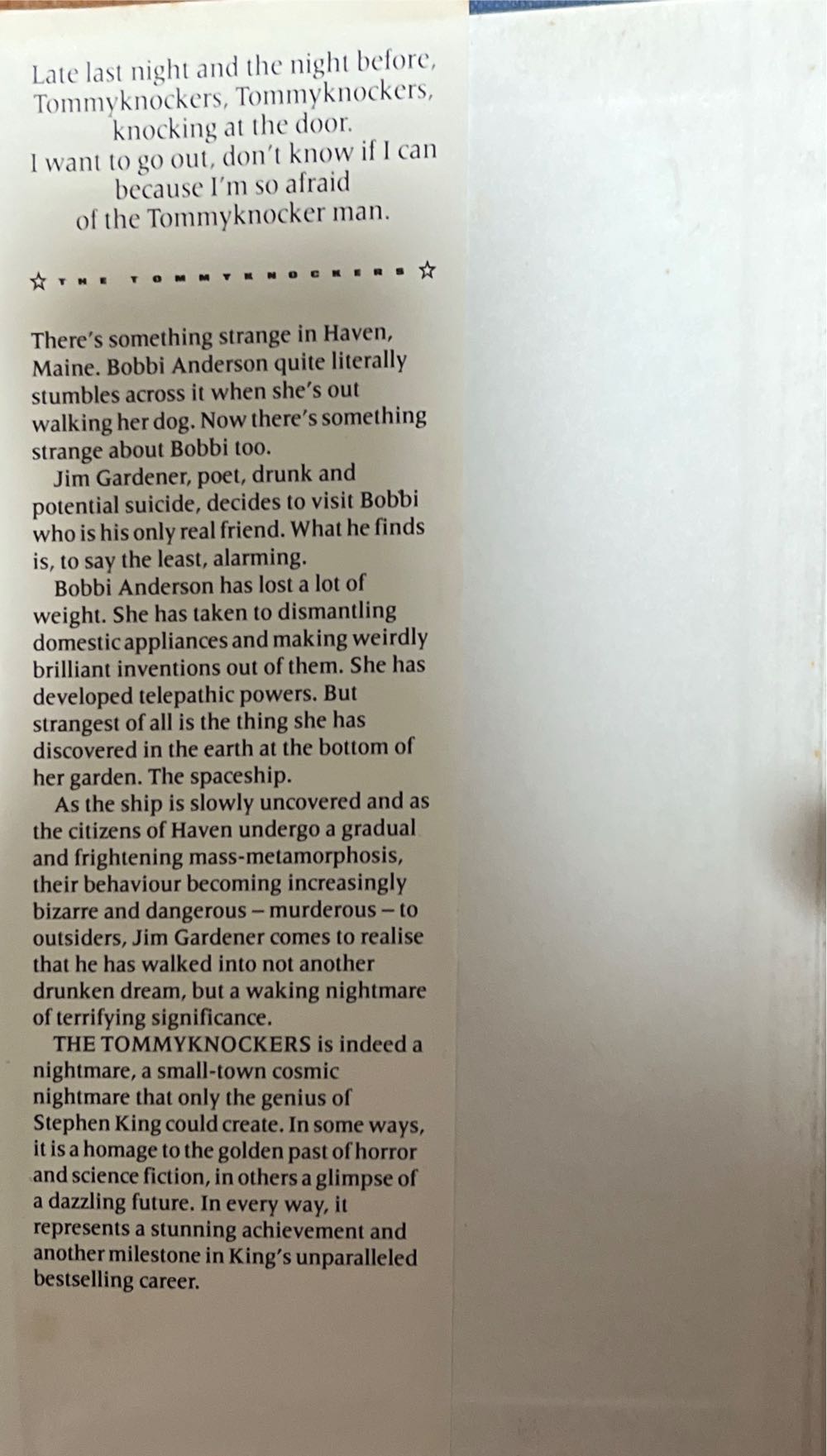 The Tommyknockers - Stephen King (Guild Publishing - Hardcover) book collectible - Main Image 3