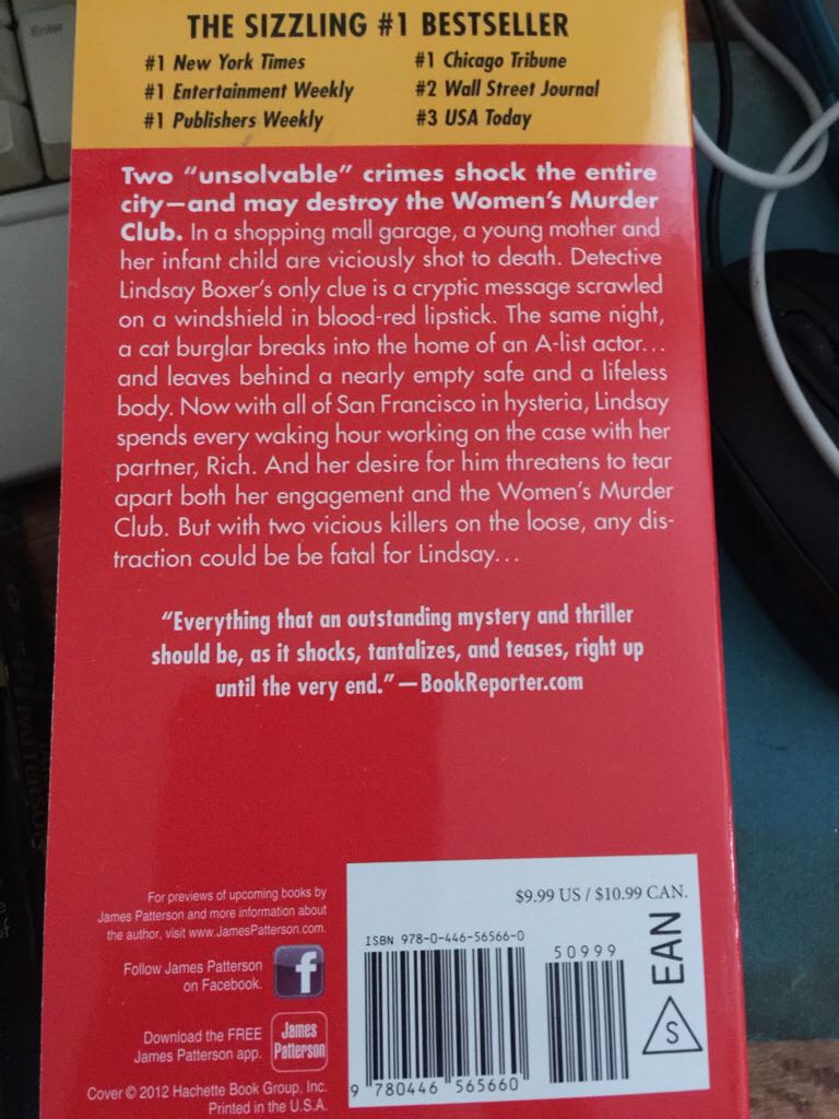 -9 The 9th Judgement - James Patterson (Vision Hachette Book Group - Paperback) book collectible [Barcode 9780446565660] - Main Image 2