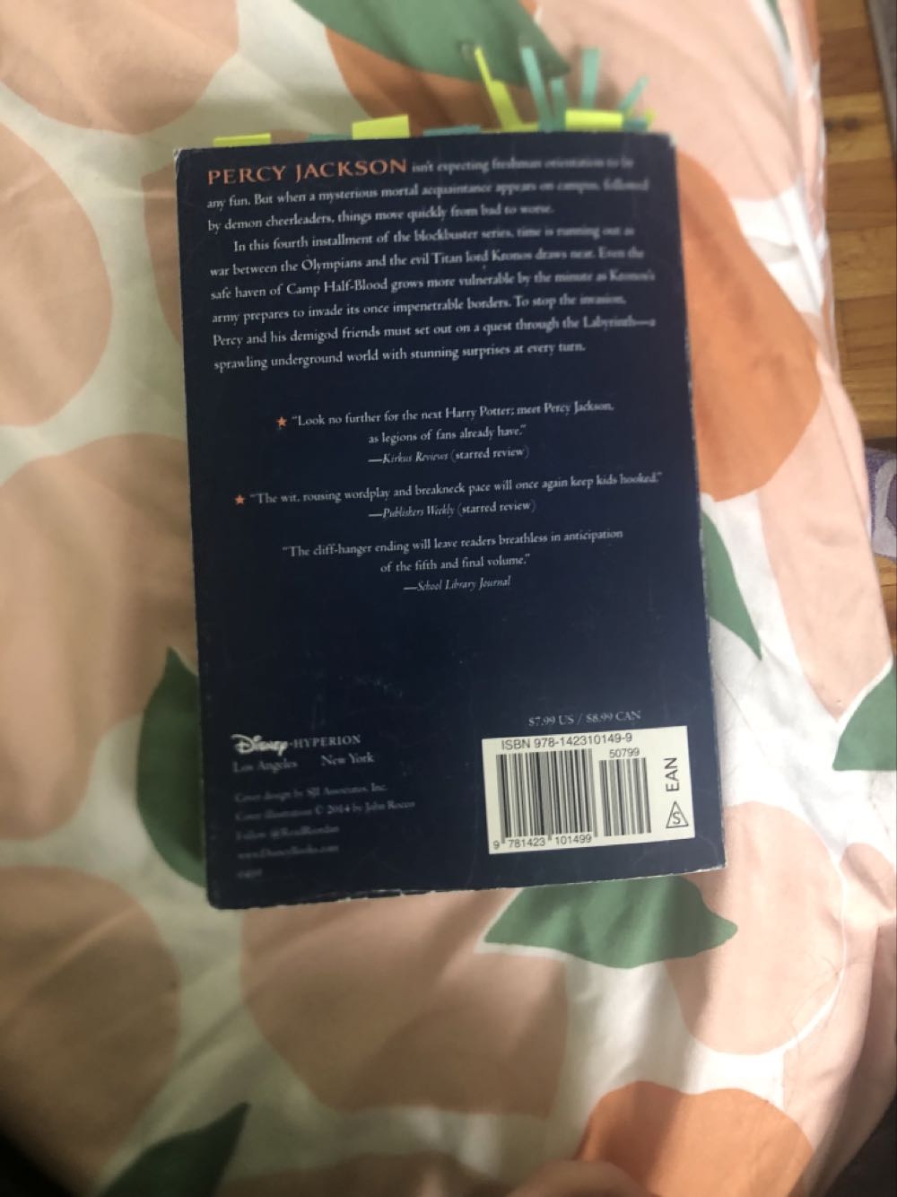 The Battle of the Labyrinth - Rick Riordan (Disney Hyperion Books - eBook) book collectible [Barcode 9781423101499] - Main Image 3