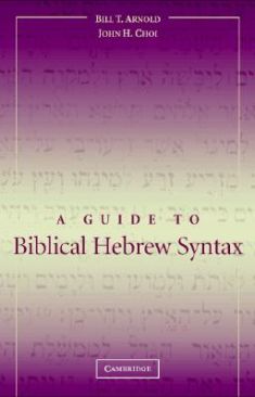 A Guide to Biblical Hebrew Syntax () - Bill T. Arnold book collectible [Barcode 9780521533485] - Main Image 1