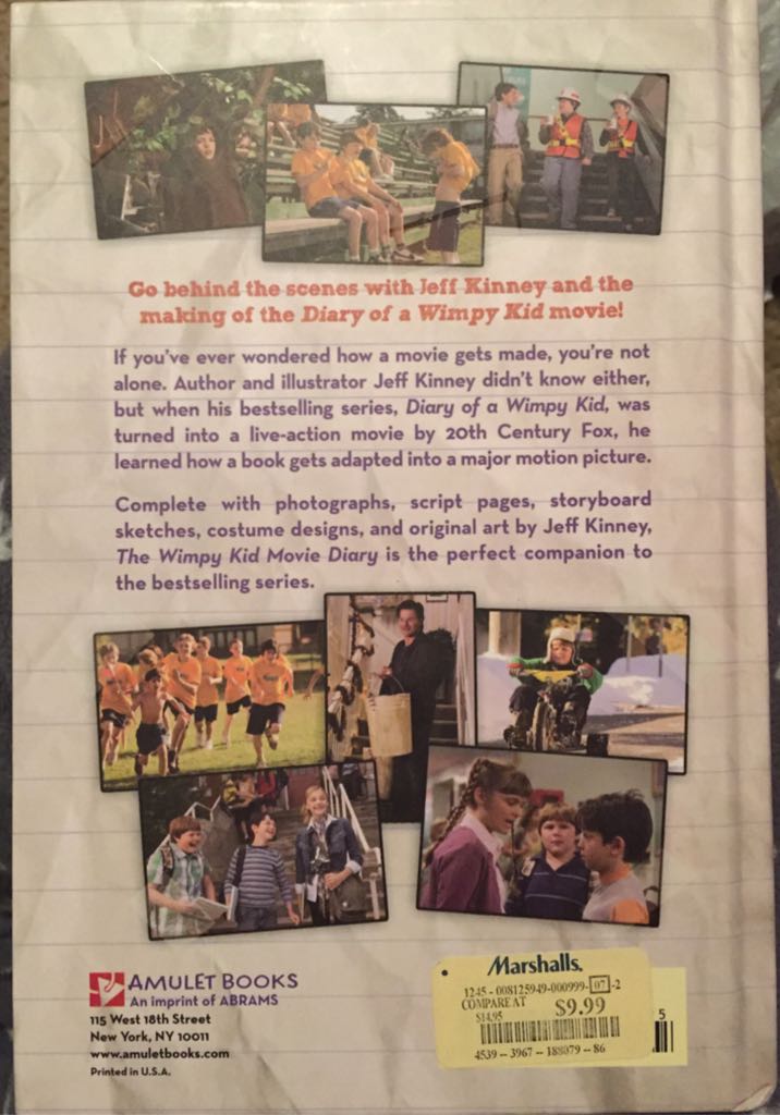The Wimpy Kid Movie Diary  book collectible - Main Image 2