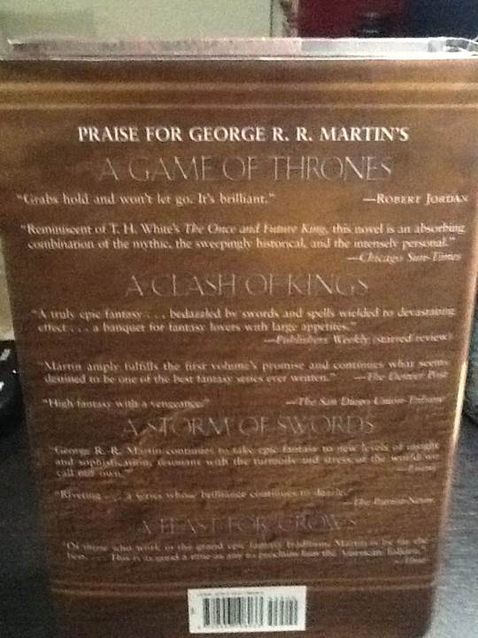 Song Of Fire And Ice 02: A Clash of Kings - George R. R. Martin (Bantam Books - Hardcover) book collectible [Barcode 9780553108033] - Main Image 2