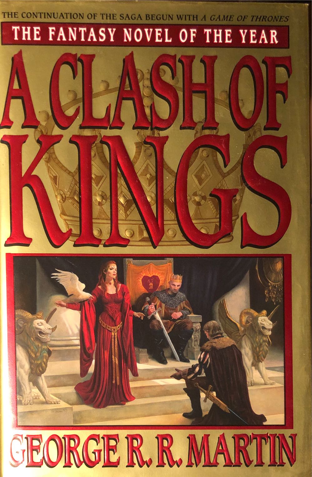 Song Of Fire And Ice 02: A Clash of Kings - George R. R. Martin (Bantam Books - Hardcover) book collectible [Barcode 9780553108033] - Main Image 4
