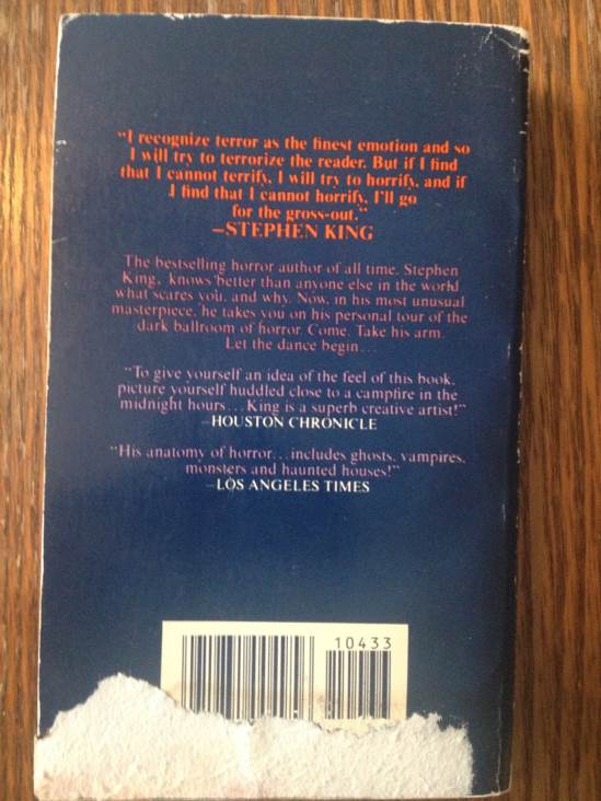 King, Stephen - Danse Macabre - Stephen King (Berkley Publishing Group - Paperback) book collectible [Barcode 9780425104330] - Main Image 2