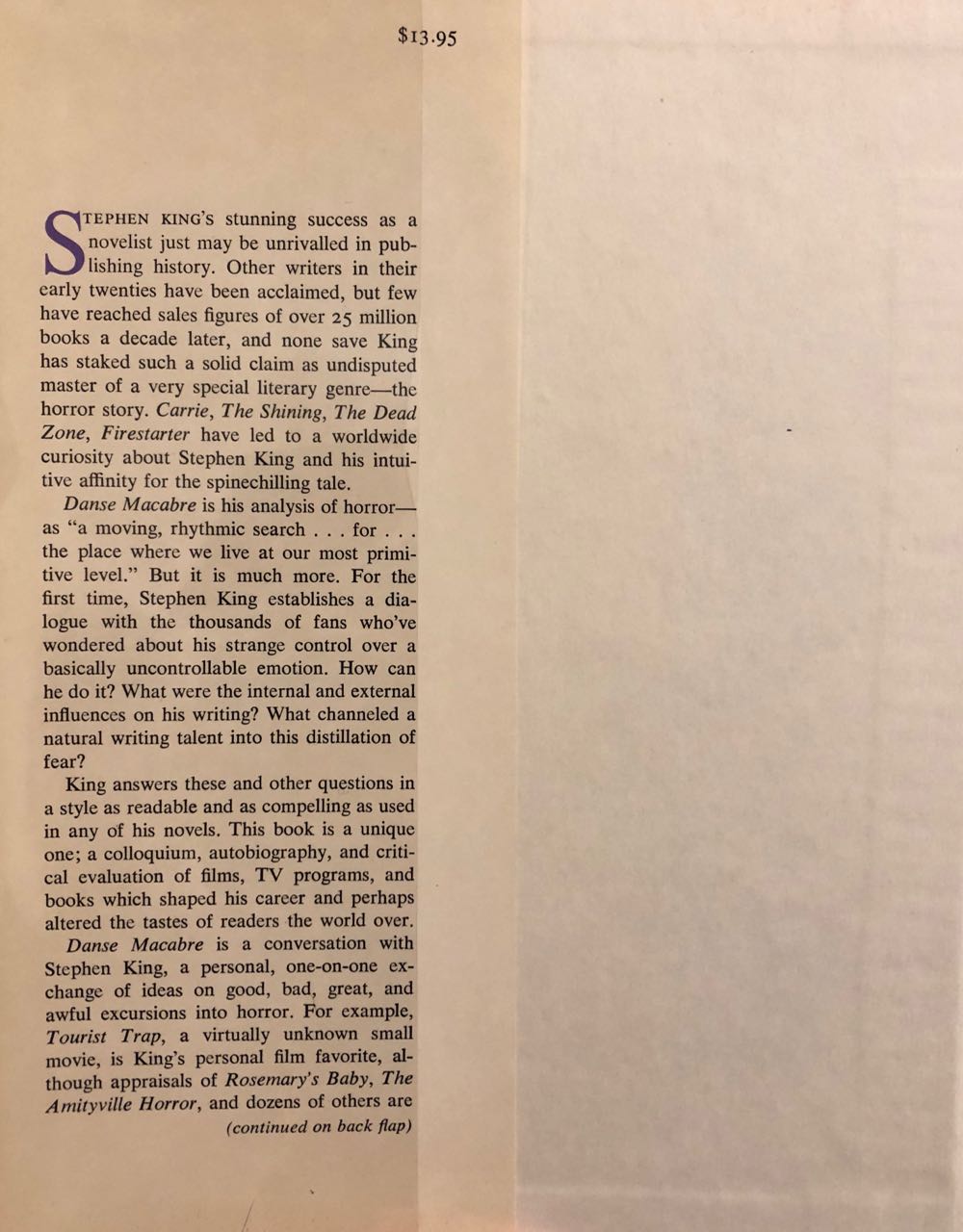 Danse Macabre - Stephen King (Everest House - Hardcover) book collectible - Main Image 4