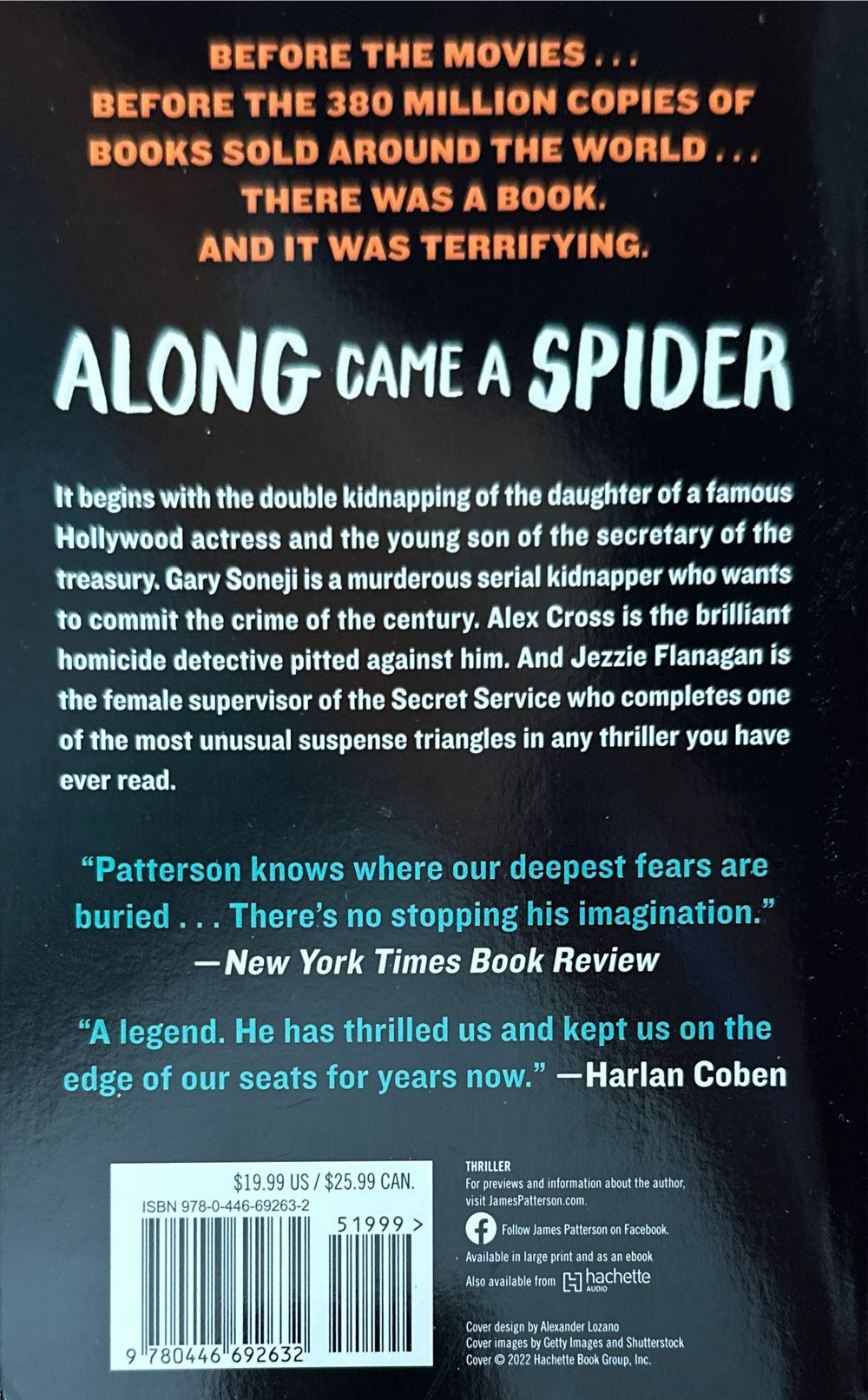 Along Came a Spider - James Patterson (Grand Central Publishing - Trade Paperback) book collectible [Barcode 9780446692632] - Main Image 2