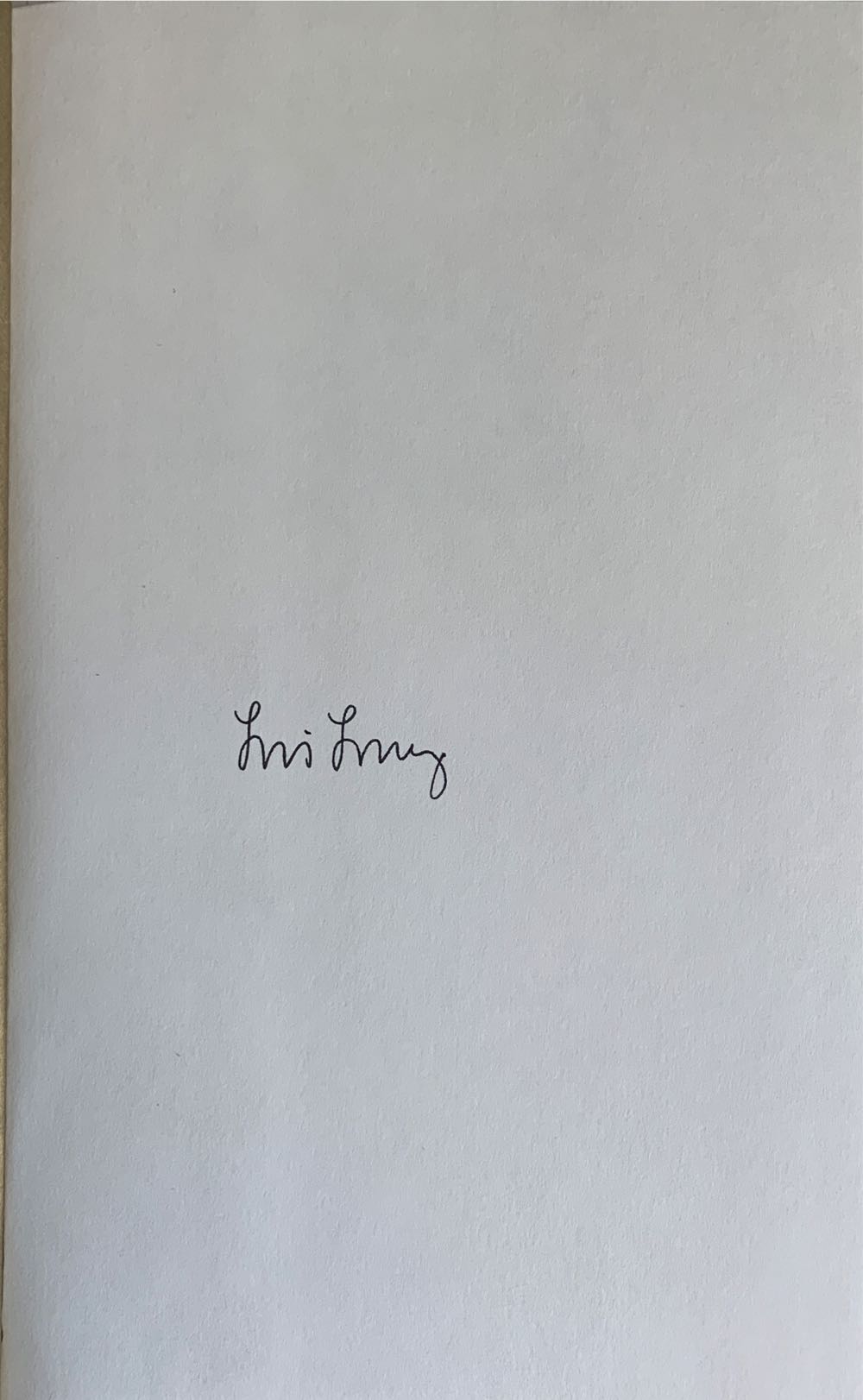 The Giver: 1 Giver - Lois Lowry (Houghton Mifflin - Hardcover) book collectible [Barcode 9780544974630] - Main Image 3