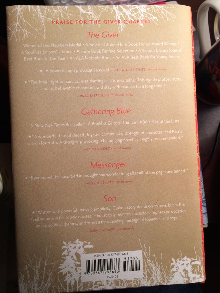 The Giver - Lois Lowry (Houghton Mifflin Books for Children - Hardcover) book collectible [Barcode 9780547995663] - Main Image 2