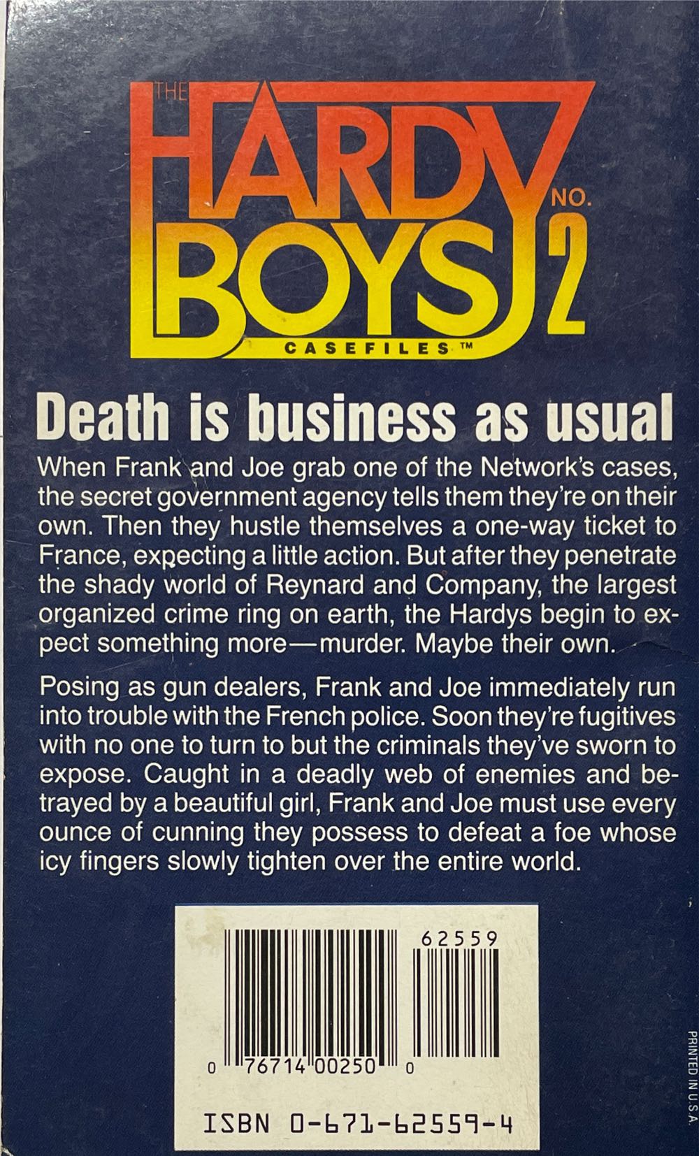 HBCF2: Evil, Inc. - Franklin W. Dixon (Simon Pulse - Paperback) book collectible [Barcode 9780671625597] - Main Image 2