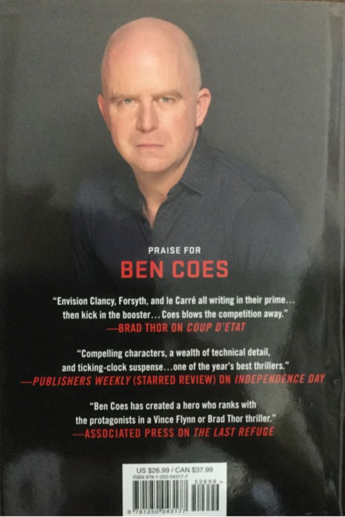 First Strike - Ben Coes (St. Martins Press, New York - Hardcover) book collectible [Barcode 9781250043177] - Main Image 2