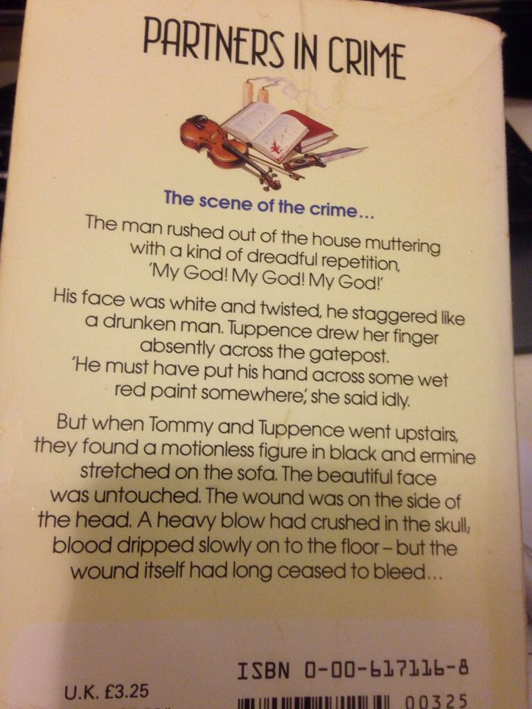 Partners in Crime - Agatha Christie book collectible [Barcode 9780006171164] - Main Image 2