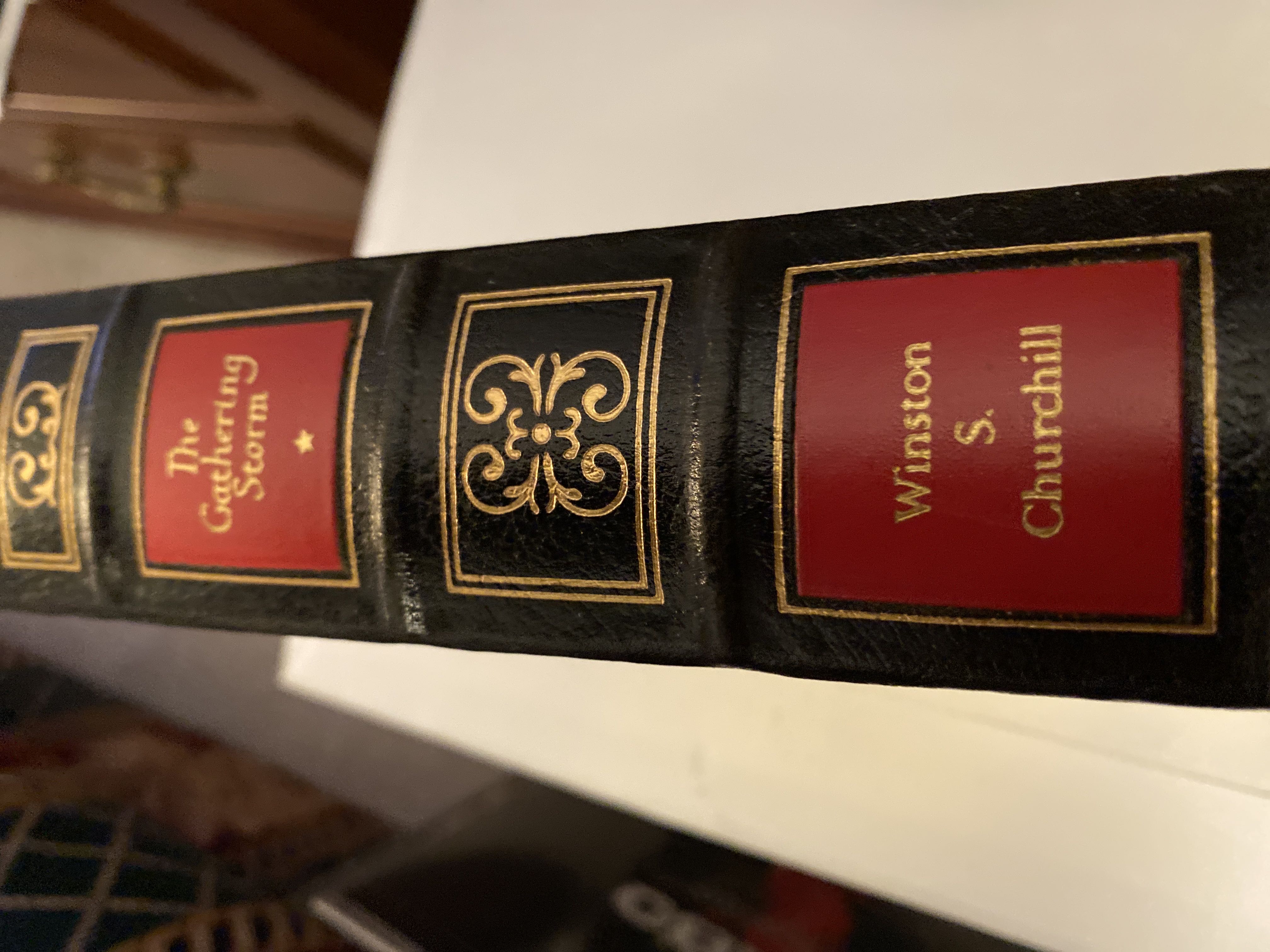 The Gathering Storm - Winston S Churchill (The Easton Press - Sewn Binding) book collectible - Main Image 2