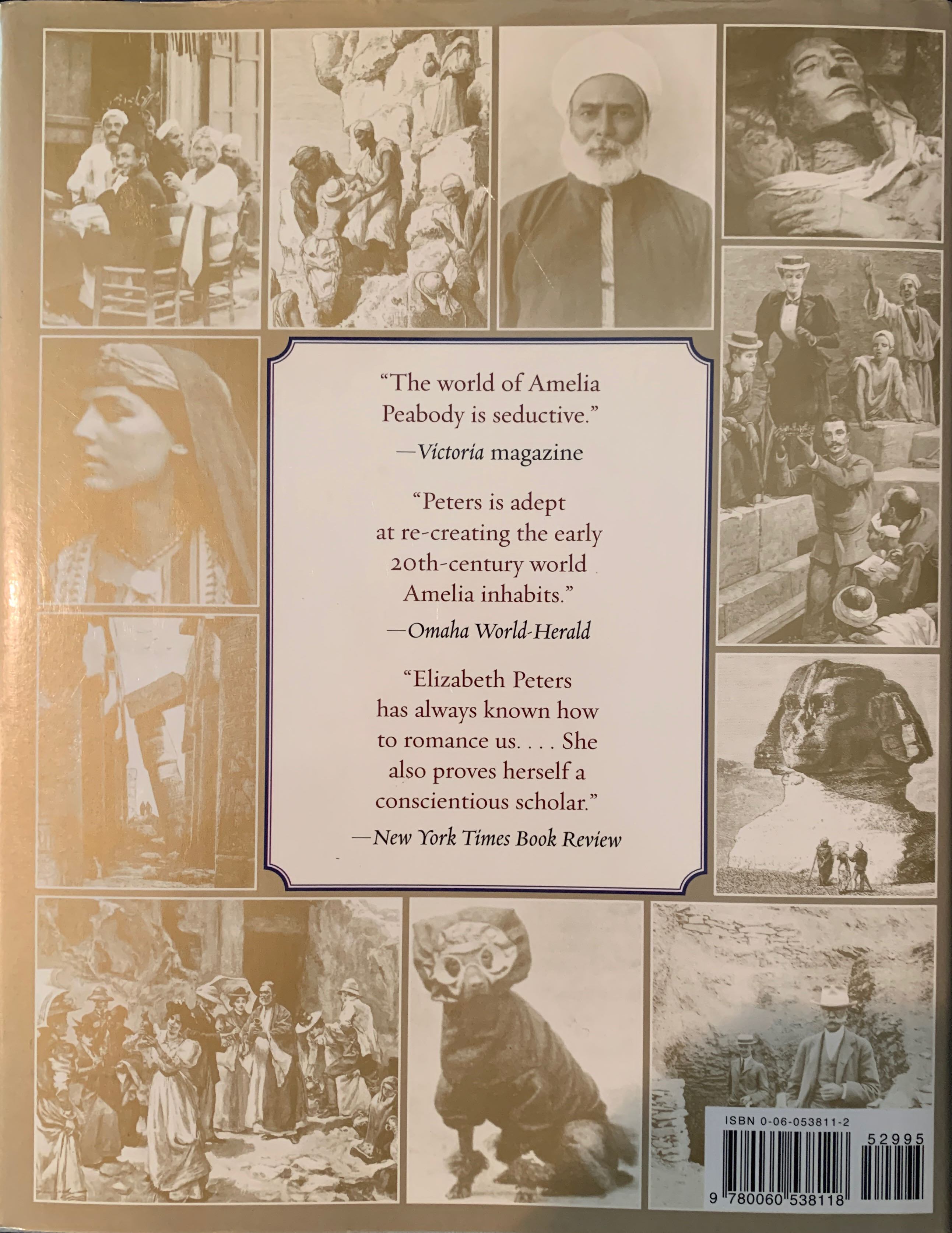Amelia Peabodys Egypt: A Compendium - Elizabeth Kristen Whitbread Peters (William Morrow  - Hardcover) book collectible [Barcode 9780060538118] - Main Image 2