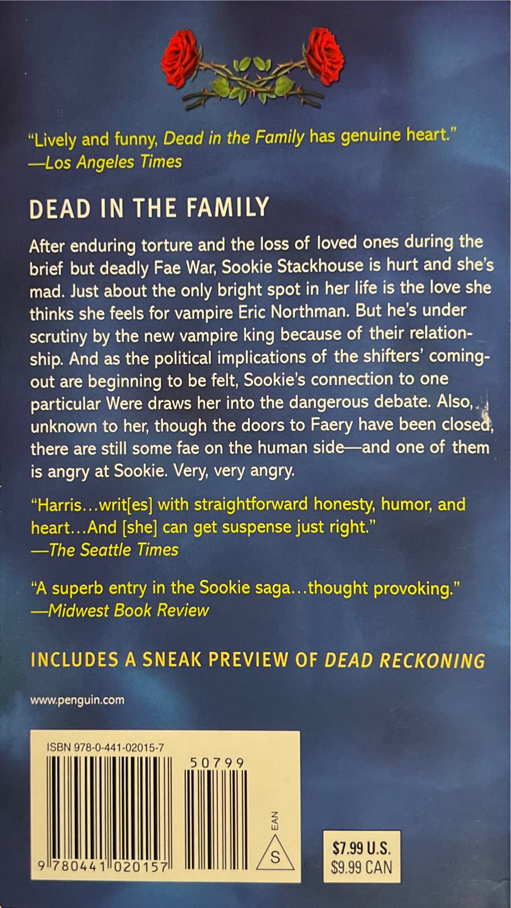 Dead In The Family #10 - Charlaine Harris (ACE Fantasy - eBook) book collectible [Barcode 9780441020157] - Main Image 2