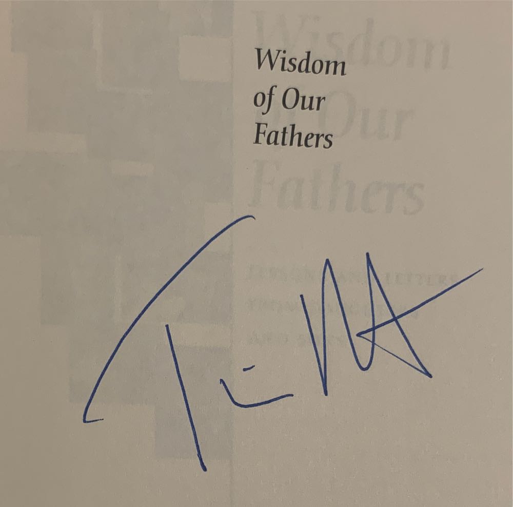 Wisdom of Our Fathers Lessons and Letters From Daughters and Sons-10: 1400064805-13: - Tim Russert (Random House - Hardcover) book collectible [Barcode 9781400064809] - Main Image 2
