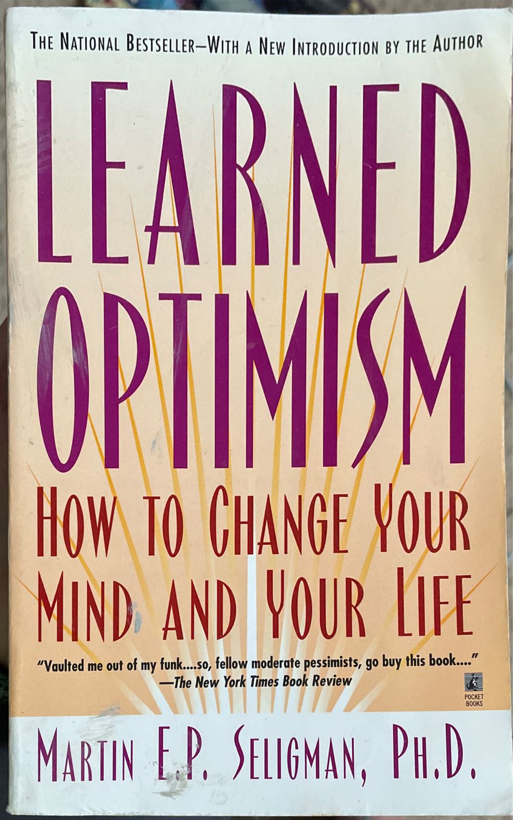 Learned Optimism How to Change Your Mind and Your Life - Martin E P Seligman (- Paperback) book collectible [Barcode 9780671019112] - Main Image 2