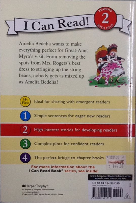 Amelia Bedelia: Thank You, Amelia Bedelia - Peggy Parish (HarperTrophy) book collectible [Barcode 9780064441711] - Main Image 2