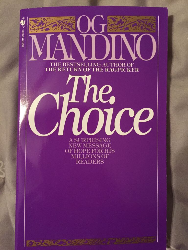 The Choice - Og Mandino book collectible - Main Image 1