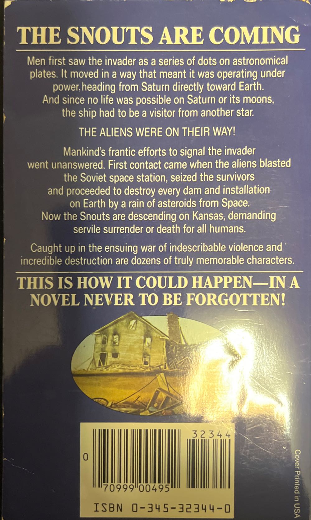 Footfall - Larry Niven (Delrey Books - Paperback) book collectible [Barcode 9780345323446] - Main Image 2