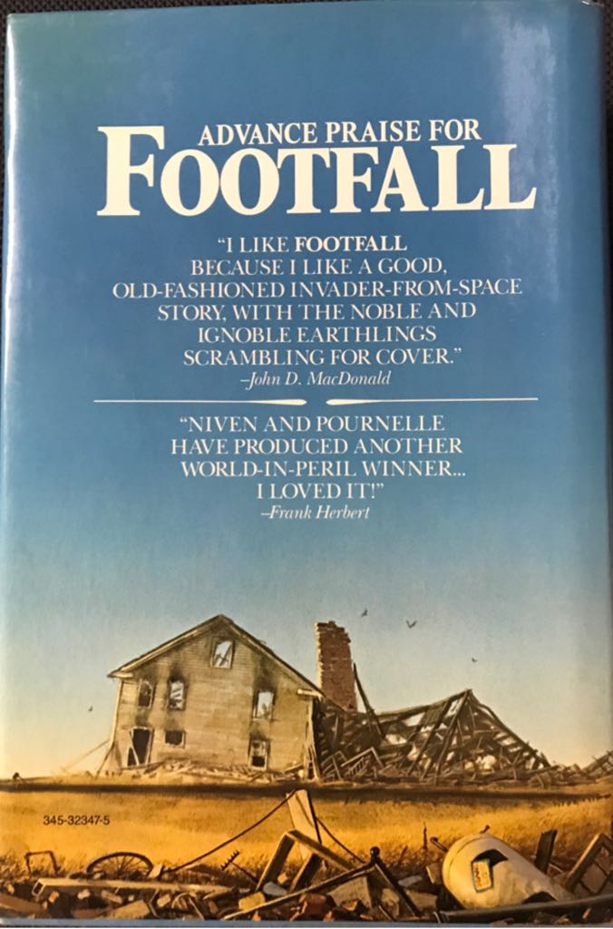 Footfall - Larry Niven (Del Rey - Hardcover) book collectible [Barcode 9780345323477] - Main Image 2