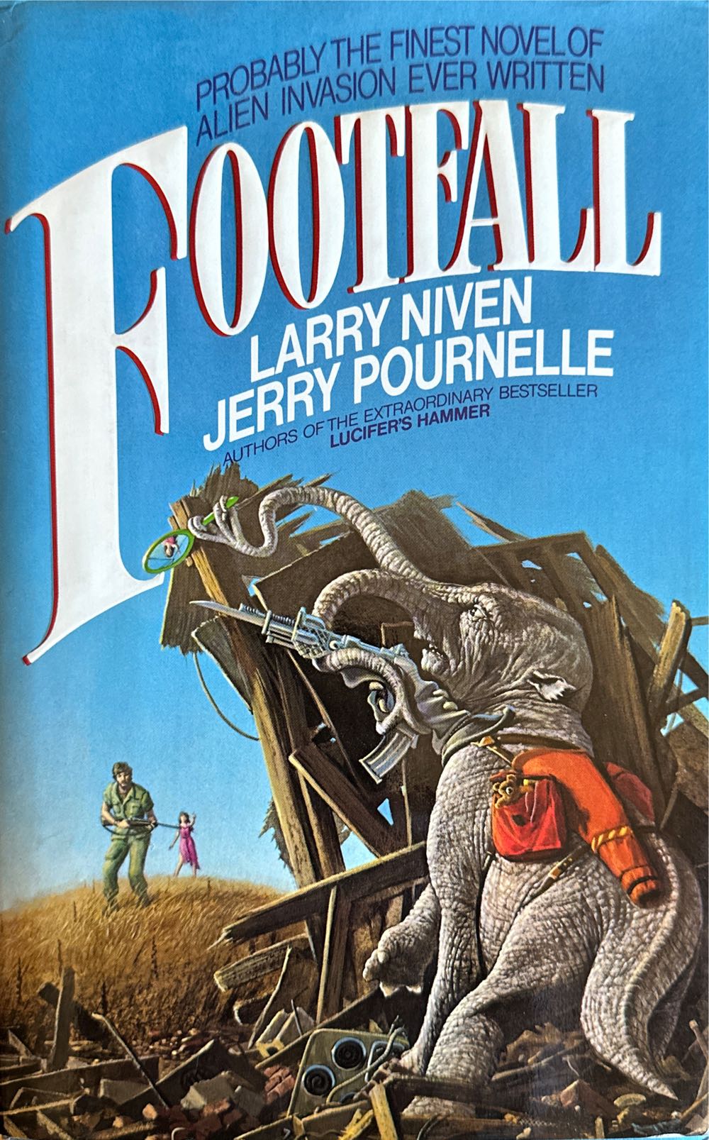 Footfall - Larry Niven (Del Rey - Hardcover) book collectible [Barcode 9780345323477] - Main Image 3