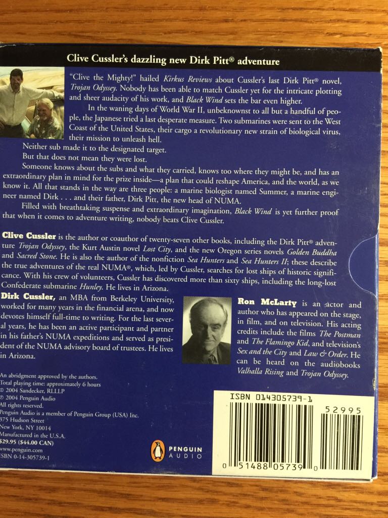 Black Wind  book collectible [Barcode 9780143057390] - Main Image 2