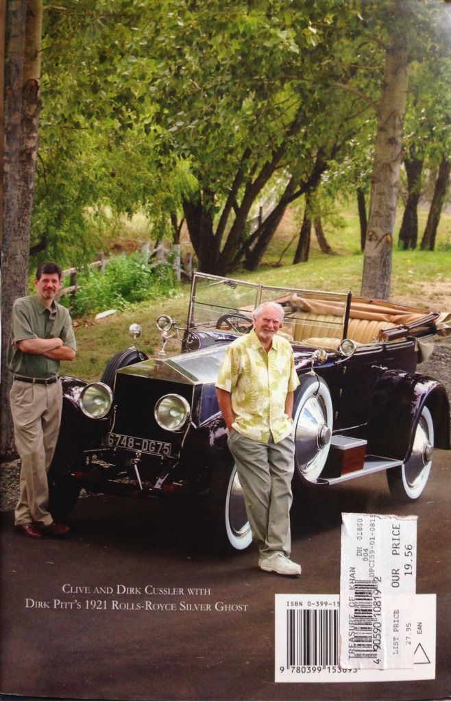 Treasure Of Khan - Clive Cussler (Putnam - Hardcover) book collectible [Barcode 9780399153693] - Main Image 2