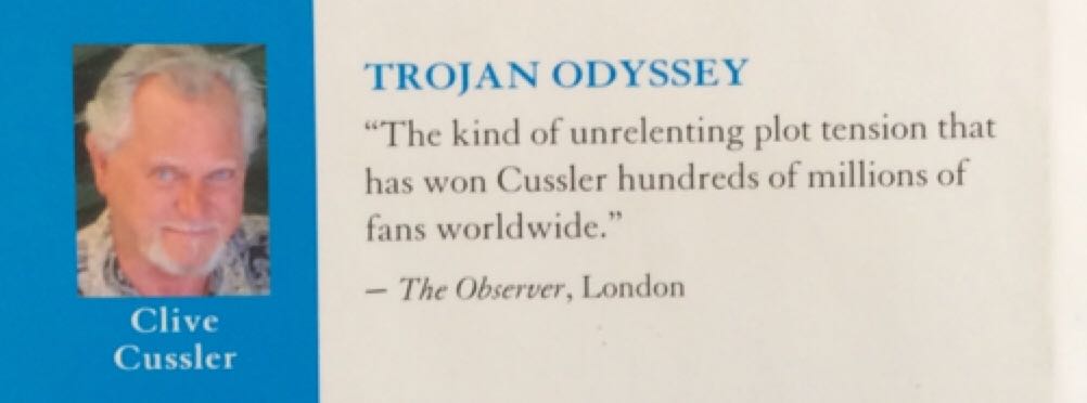 Dirk Pitt 17 Trojan Odyssey - Clive Cussler (Penguin - Hardcover) book collectible [Barcode 9780718147020] - Main Image 2