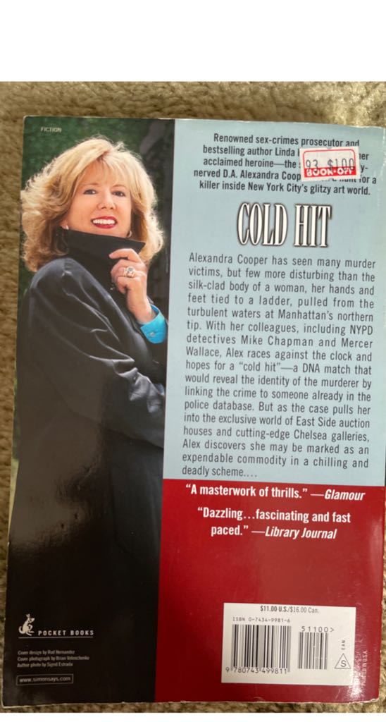 Cold Hit - Linda Fairstein book collectible [Barcode 9780743499811] - Main Image 2
