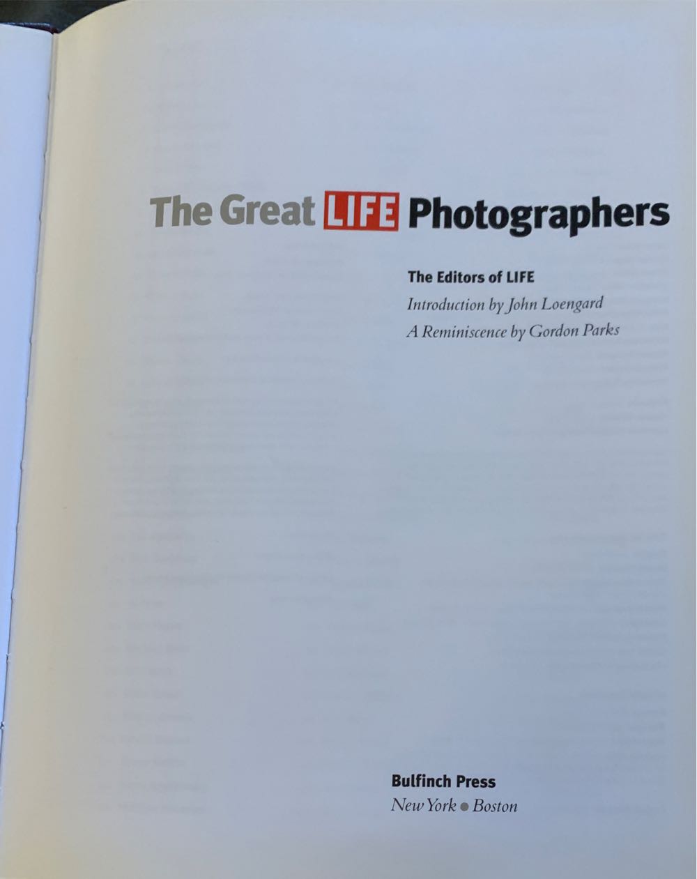 The Great Life Photographers - Life (Bulfinch Pr - Library Binding) book collectible [Barcode 9780821228920] - Main Image 2