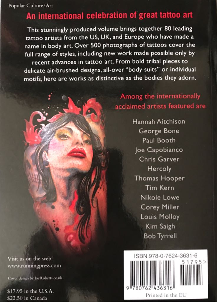 The Mammoth Book of Tattoos - lal hardy (Running PressBook Pub - Paperback) book collectible [Barcode 9780762436316] - Main Image 2