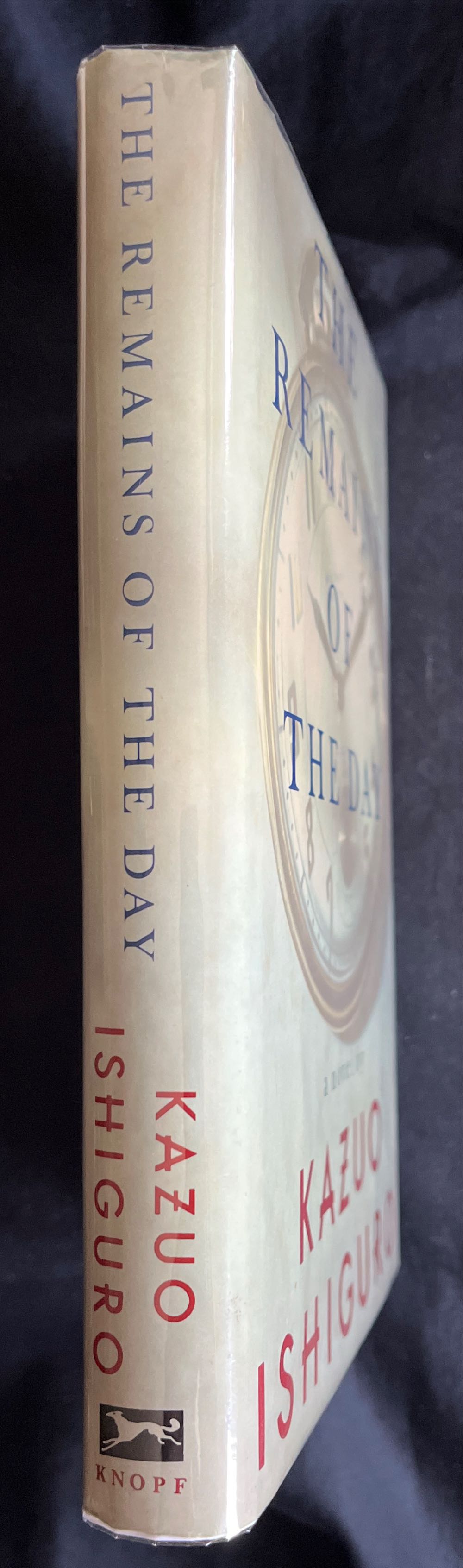 The Remains of the Day - Kazuo Ishiguro (Alfred a Knopf Incorporated - Hardcover) book collectible [Barcode 9780394573434] - Main Image 3