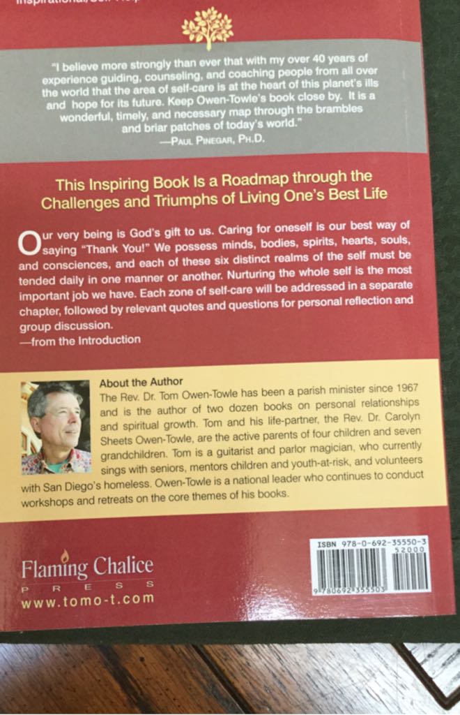 Self  (Flaming Chalice Press) book collectible [Barcode 9780692355503] - Main Image 2