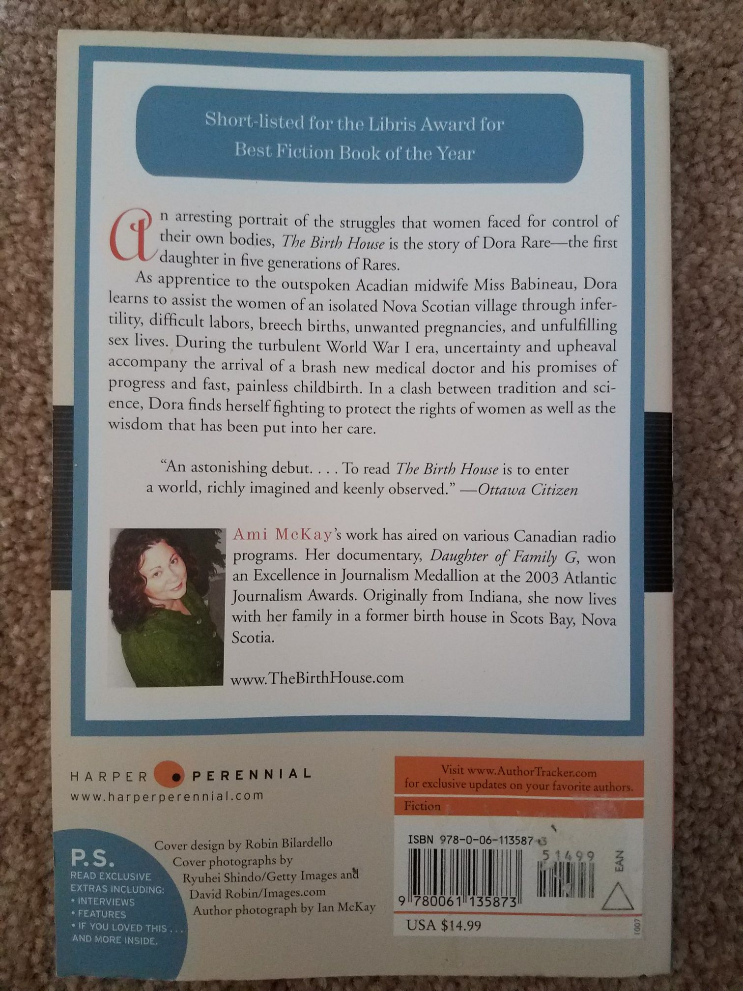 The Birth House - Ami McKay (Harper Perennial - Kindle) book collectible [Barcode 9780061135873] - Main Image 2