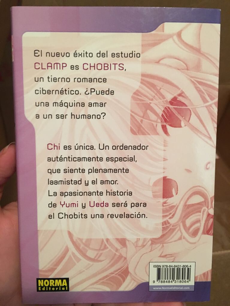 Chobits 6 - CLAMP (Norma Editorial - Audiobook) book collectible [Barcode 9783898855211] - Main Image 2