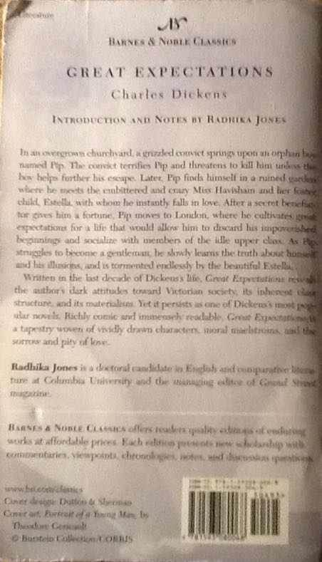 Great Expectations - Charles Dickens (Barnes & Noble Classics - Paperback) book collectible [Barcode 9781593080068] - Main Image 2