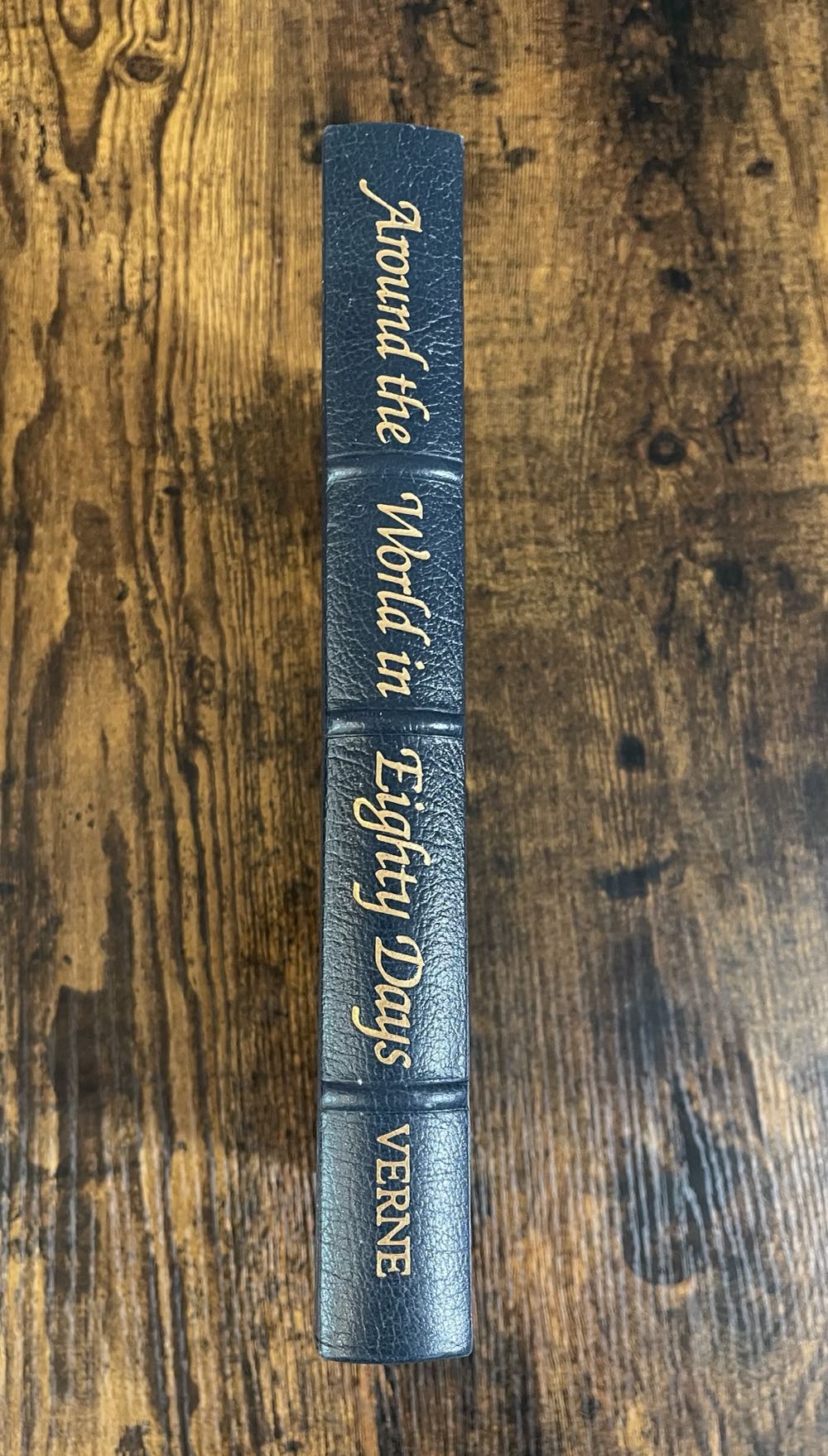 Around the World in Eighty Days - Jules Verne (Easton Press - Calf-Binding) book collectible - Main Image 2