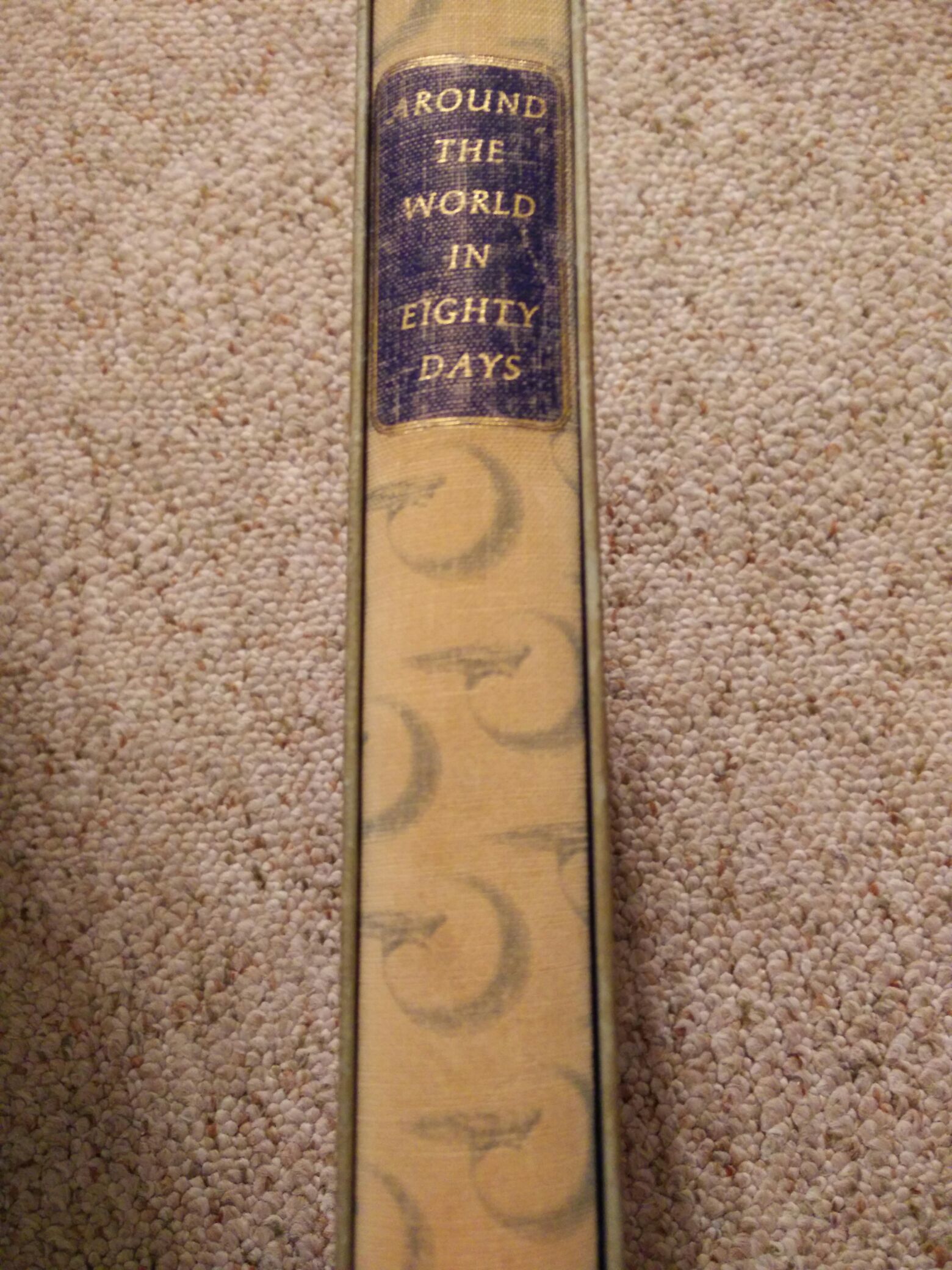 Around the World in Eighty Days - Jules Verne (The Heritage Press - Hardcover) book collectible - Main Image 2