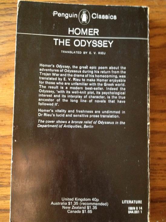 The Odyssey - Homer (Penguin Books Ltd. - Paperback) book collectible [Barcode 9780140440010] - Main Image 2