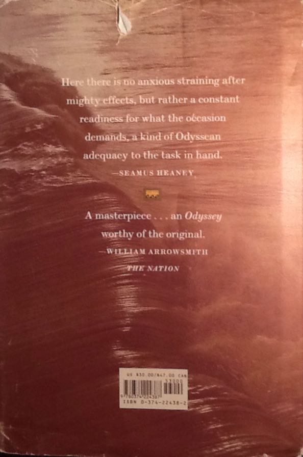 The Odyssey - Homer (Macmillan) book collectible [Barcode 9780374224387] - Main Image 2