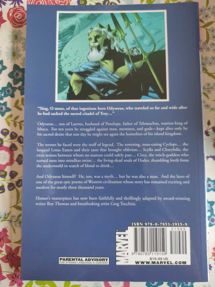 The Odyssey - Homer (Marvel - Trade Paperback) book collectible [Barcode 9780785119159] - Main Image 2