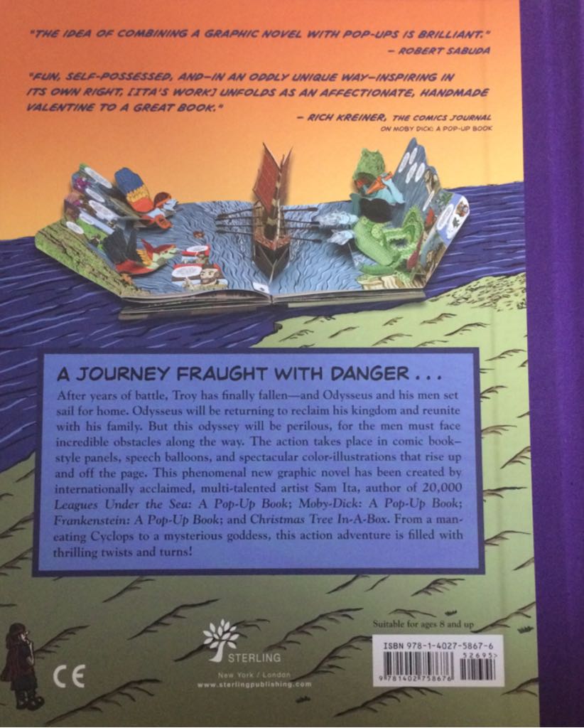 The Odyssey - Homer (Sterling Publishing Company Incorporated - Hardcover) book collectible [Barcode 9781402758676] - Main Image 2