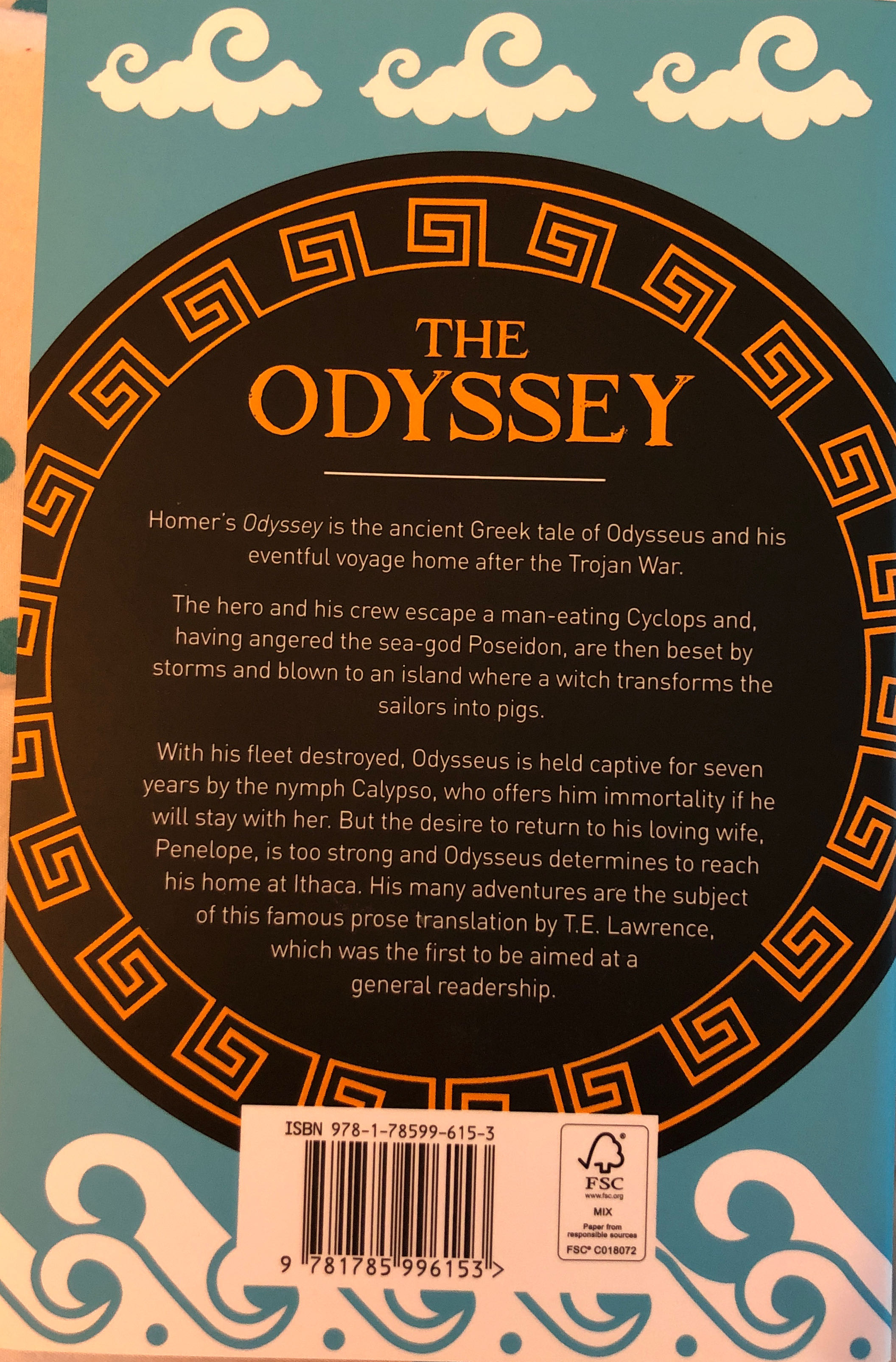 The Odyssey - Homer (Arcturus - Paperback) book collectible [Barcode 9781785996153] - Main Image 2