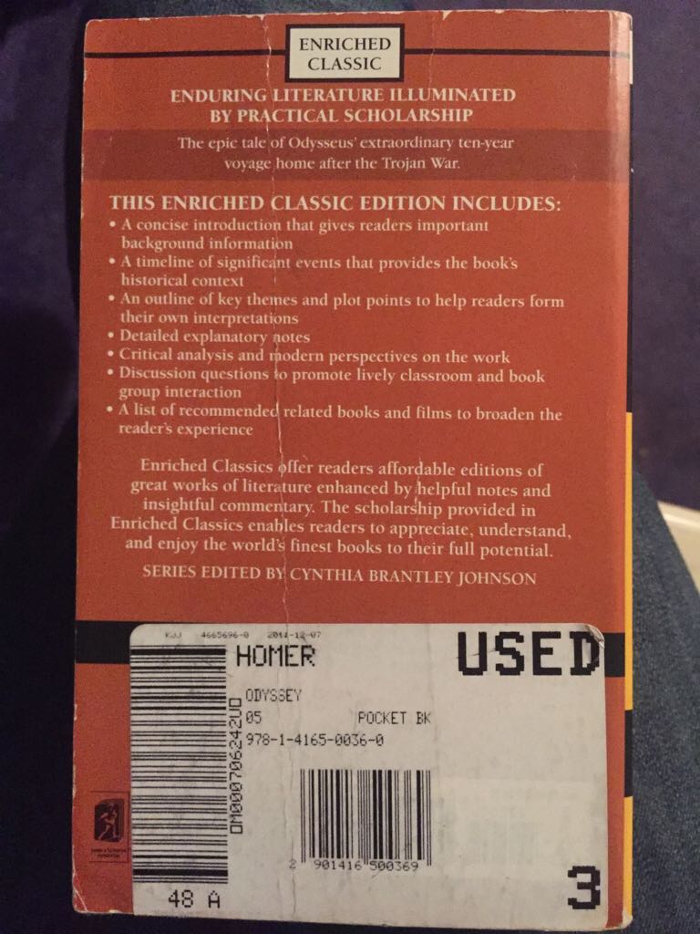 The Odyssey - Homer book collectible - Main Image 2