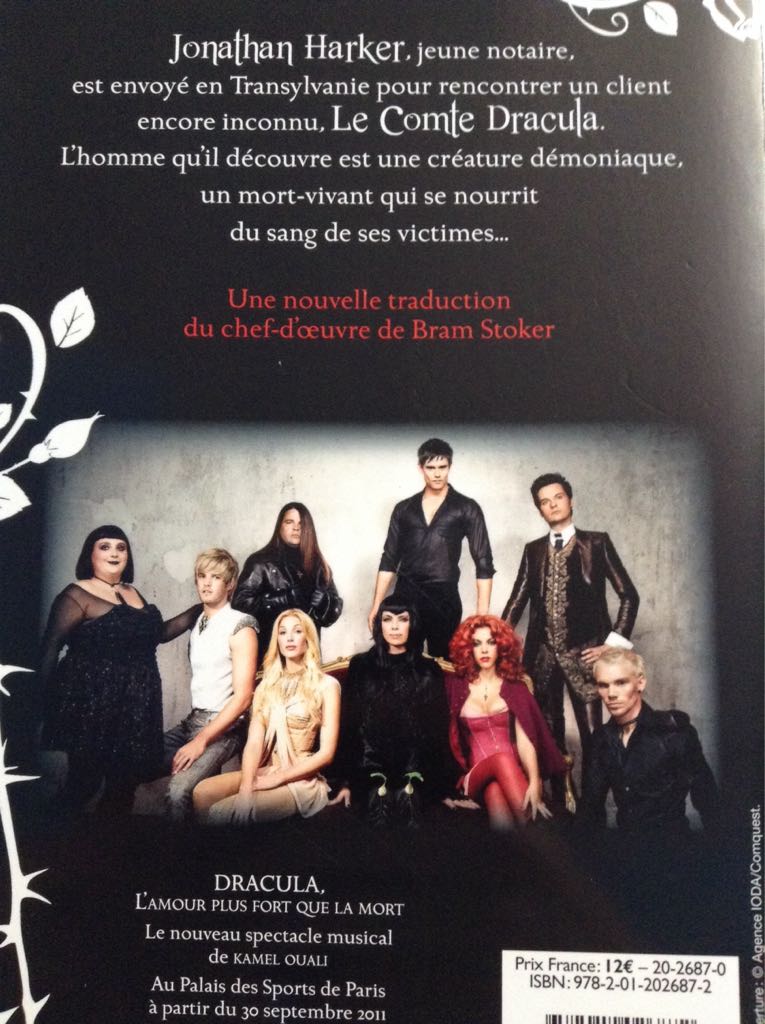 Dracula - Stoker, Bram (Hachette) book collectible [Barcode 9782012026872] - Main Image 2